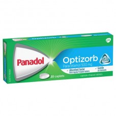 PANADOL CAPLETS WITH OPTIZORB 16S Pack Size: 24 PANADOL CAPLETS WITH OPTIZORB 16S Pack Size: 24