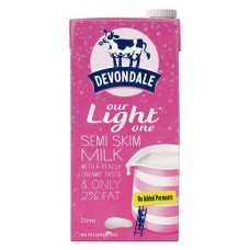 DEVONDALE MILK LONGLIFE SKIM SEMI 2L Pack Size: 6
