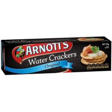 ARNOTTS WATER CRACKER ORIGINAL 125GM Pack Size: 20