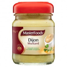 MASTERFOODS DIJON MUSTARD 170GM Pack Size: 6