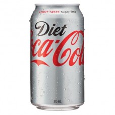 COCA COLA DIET SOFT DRINK 375ML Pack Size: 24