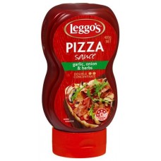 LEGGOS SQUEEZE PIZZA SAUCE 400GM Pack Size: 12