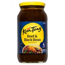 KANTONG BEEF & BLACKBEAN COOKING SAUCE 4 SERVE 510GM Pack Size: 6