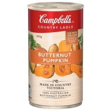 CAMPBELLS COUNTRY LADLE SOUP BUTTERNUT PUMPKIN 505G Pack Size: 12