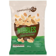 COMMUNITY CO SALTED MIXED NUTS 375GM Pack Size: 12