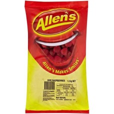 ALLENS RIPE RASPBERRIES 1.3KG Pack Size: 6