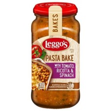 LEGGOS TOMATO RICOTTA & SPINACH PASTA BAKE 500GM Pack Size: 6