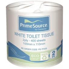 PRIMESOURCE 2PLY TOILET TISSUE 400SH Pack Size: 48