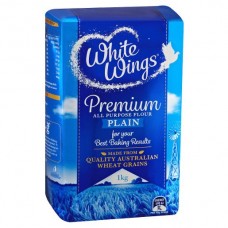 WHITE WINGS PLAIN FLOUR 1KG Pack Size: 12