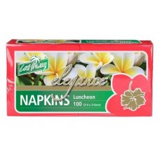 CAST AWAY ELEGENCE RED LUNCHEON NAPKIN 100S Pack Size: 10 CAST AWAY ELEGENCE RED LUNCHEON NAPKIN 100S Pack Size: 10