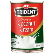 TRIDENT CREAM COCONUT 400GM Pack Size: 12