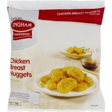 INGHAM CHICKEN NUGGETS TEMPURA 1KG Pack Size: 5