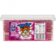 TNT STRAWBERRY SOUR STRAPS 200S Pack Size: 6