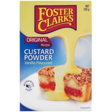 FOSTER CLARK'S VANILLA CUSTARD POWDER 350GM Pack Size: 10
