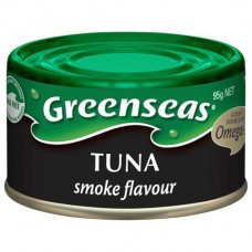 GREENSEAS NATURAL SMOKE FLAVOURED TUNA 95GM Pack Size: 12