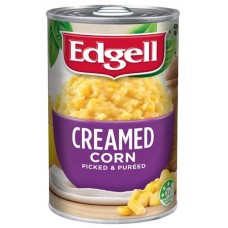 EDGELL CREAMED CORN 420GM Pack Size: 15 EDGELL CREAMED CORN 420GM Pack Size: 15