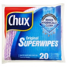 CHUX SUPERWIPES REGULAR CLOTHS 20S Pack Size: 6
