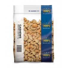 TRUMPS ROASTED AND SALTED CASHEWS 1KG Pack Size: 10