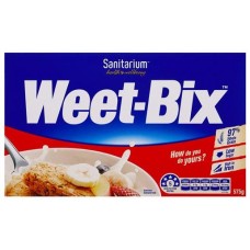 SANITARIUM WEET BIX BREAKFAST CEREAL 575GM Pack Size: 12