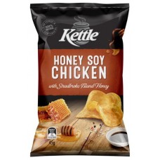 KETTLE HONEY SOY CHICKEN CHIPS 45GM Pack Size: 18