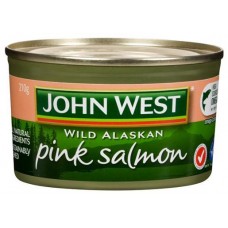 JOHN WEST PINK SALMON 210GM Pack Size: 24