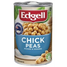 EDGELL CHICK PEAS 400GM Pack Size: 10 EDGELL CHICK PEAS 400GM Pack Size: 10
