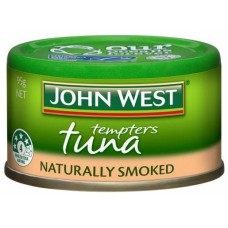 JOHN WEST TUNA TEMPTERS SMOKED FLAVOUR 95GM Pack Size: 24