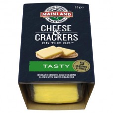 MAINLAND TASTY CHEESE ON THE GO 50GM Pack Size: 7