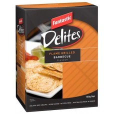 FANTASTIC DELITES FLAMED GRILLED BBQ 100GM Pack Size: 12