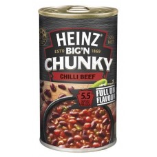 HEINZ SOUP CHUNKY CHILLI BEEF 520GM Pack Size: 12
