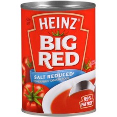 HEINZ SOUP BIG RED TOMATO SALT REDUCED 420GM Pack Size: 12