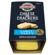 MAINLAND LIGHT CHEESE ON THE GO 50GM Pack Size: 7