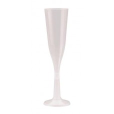 CAST AWAY CLEAR PLASTIC CHAMPAGNE FLUTES 10S Pack Size: 25