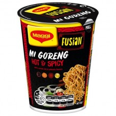 MAGGI FUSIAN HOT AND SPICY CUP OF NOODLES 65GM Pack Size: 12