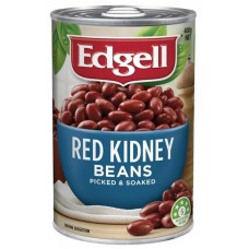 EDGELL RED KIDNEY BEANS 400GM Pack Size: 10 EDGELL RED KIDNEY BEANS 400GM Pack Size: 10