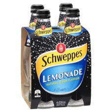 SCHWEPPES LEMONADE 4 PACK 300ML Pack Size: 6