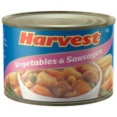 HARVEST VEGETABLE AND SAUSAGES 425GM Pack Size: 8