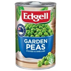 EDGELL GREEN PEAS 420GM Pack Size: 10 EDGELL GREEN PEAS 420GM Pack Size: 10