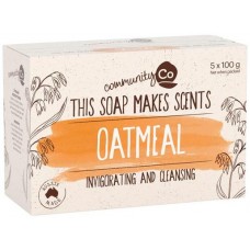 COMMUNITY CO OATMEAL SOAP 5S Pack Size: 8 COMMUNITY CO OATMEAL SOAP 5S Pack Size: 8
