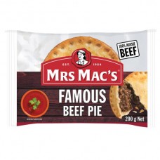 MRS MACS FAMOUS BEEF PIES 175GM pack size: 24