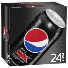PEPSI MAX SOFT DRINK 24 PACK 24X375M Pack Size: 1