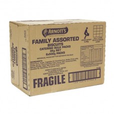 ARNOTTS BISCUITS FAMILY ASSORTED BULK 3KG Pack Size: 1