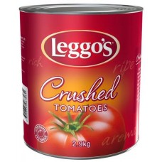 LEGGOS CRUSHED TOMATOS 2.9KG Pack Size: 3