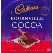 CADBURY BOURNVILLE COCOA 125GM Pack Size: 12