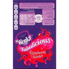 WILLY WONKA FABULICIOUS RASPBERRY TWISTER 1KG Pack Size: 6