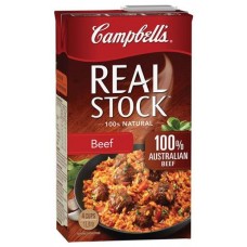 CAMPBELLS REAL STOCK BEEF 1L Pack Size: 6