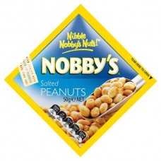 NOBBYS SALTED PEANUTS 50GM Pack Size: 12