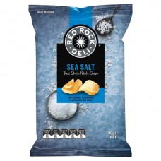 RED ROCK DELI SEA SALT POTATO CHIPS 90GM Pack Size: 12