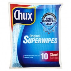 CHUX SUPERWIPES GIANT CLOTHS 10S Pack Size: 6