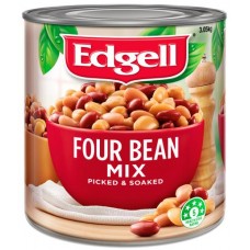 EDGELL FOUR BEAN MIX 3.05KG Pack Size: 3